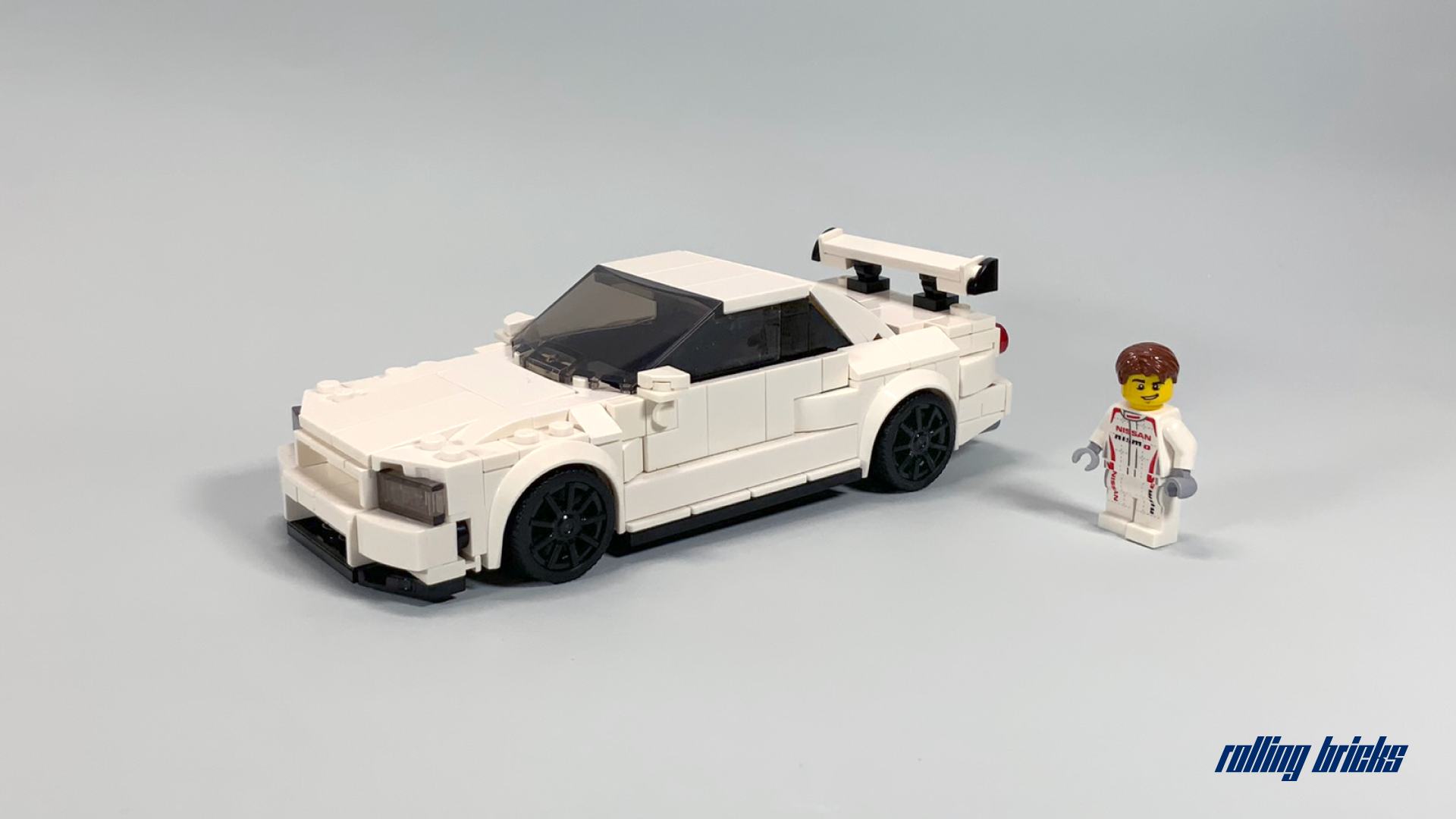 Acrylic Display Case for LEGO Nissan Skyline GT-R, R34