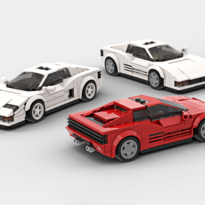 Ferrari Testarossa bundle: Wangan Midnight / Miami Vice / Stock in red