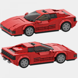 Ferrari Testarossa bundle: Wangan Midnight / Miami Vice / Stock in red