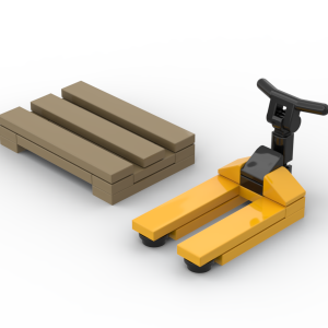 Lego® Instructions Pallet Jack and Pallet
