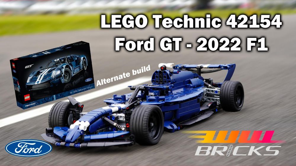 2022 F1 – LEGO Technic 42154 Ford GT Alternative build