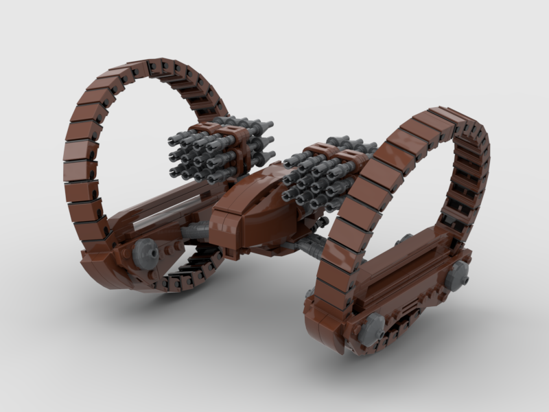 Brick boss Hailfire Droid