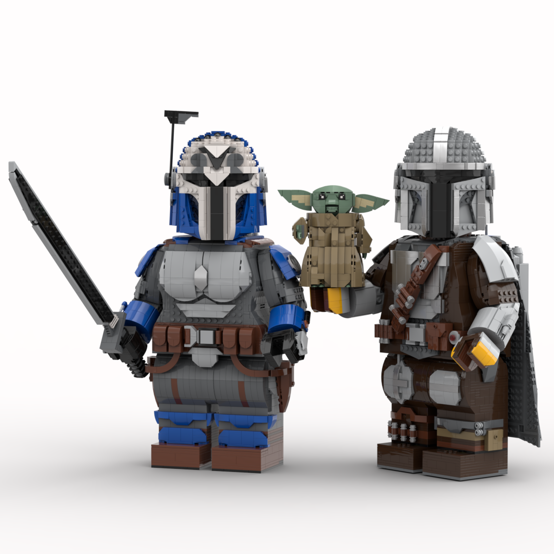 LEGO® instructions Grogu midifigure (fits the Mandalorian megafigure)