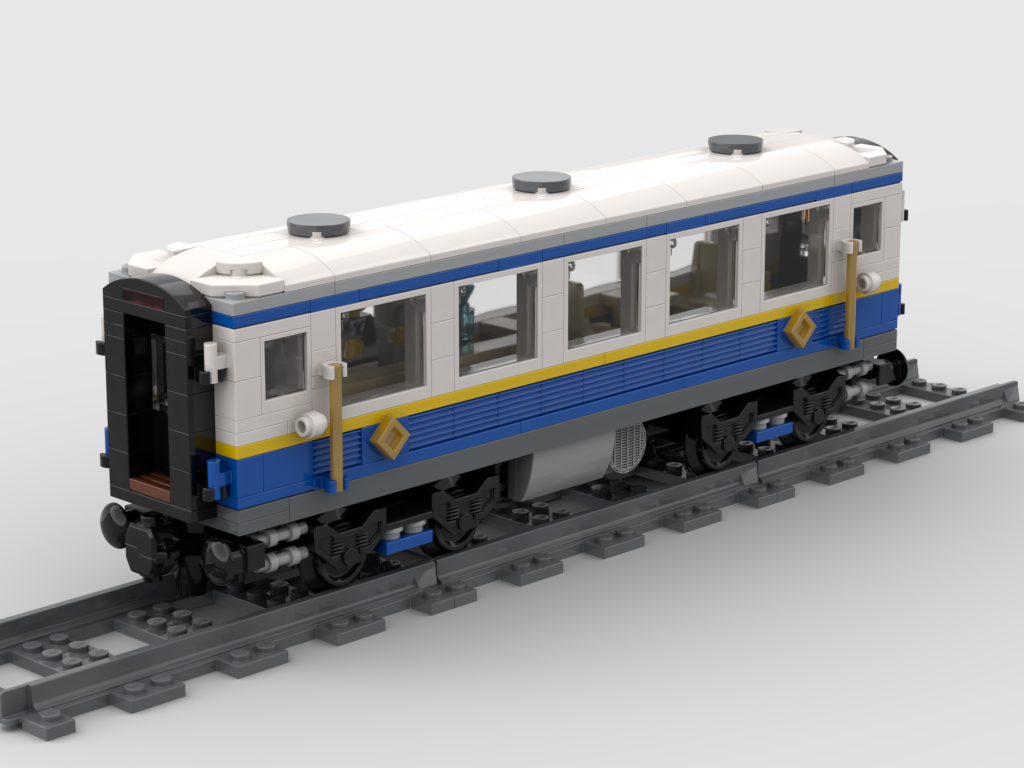 Lego® instructions Orient Express bar wagon
