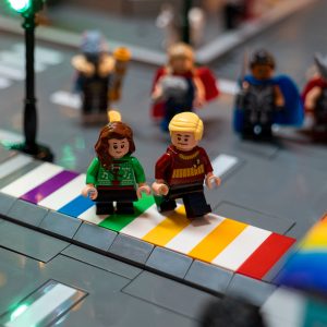 Lego Rainbow Crosswalk