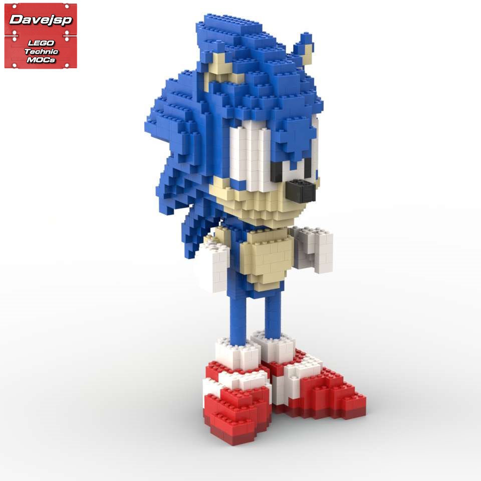 We Build LEGO Sonic the Hedgehog, A Fuzzy Throwback to the 16-Bit Era - IGN