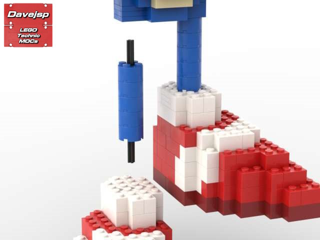 Acrylic Display Case for LEGO Sonic the Hedgehog