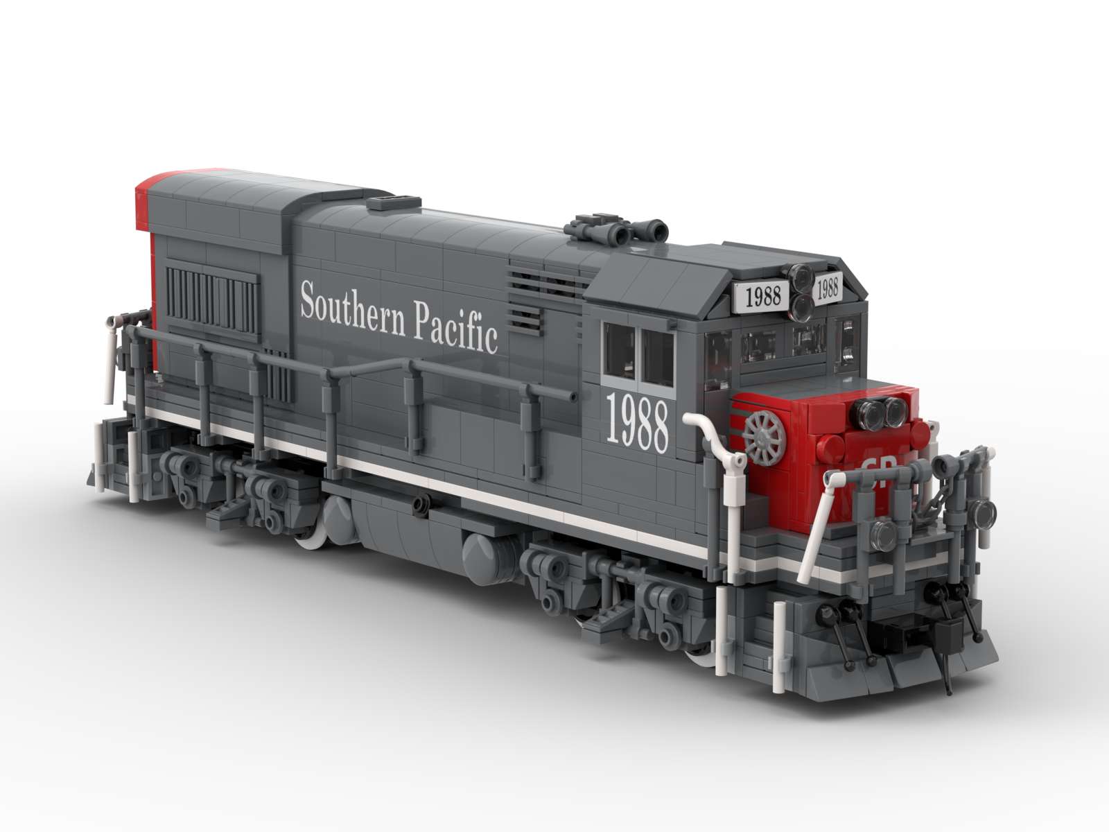 GE U 18B Southern Pacific Fantasy Livery instructions