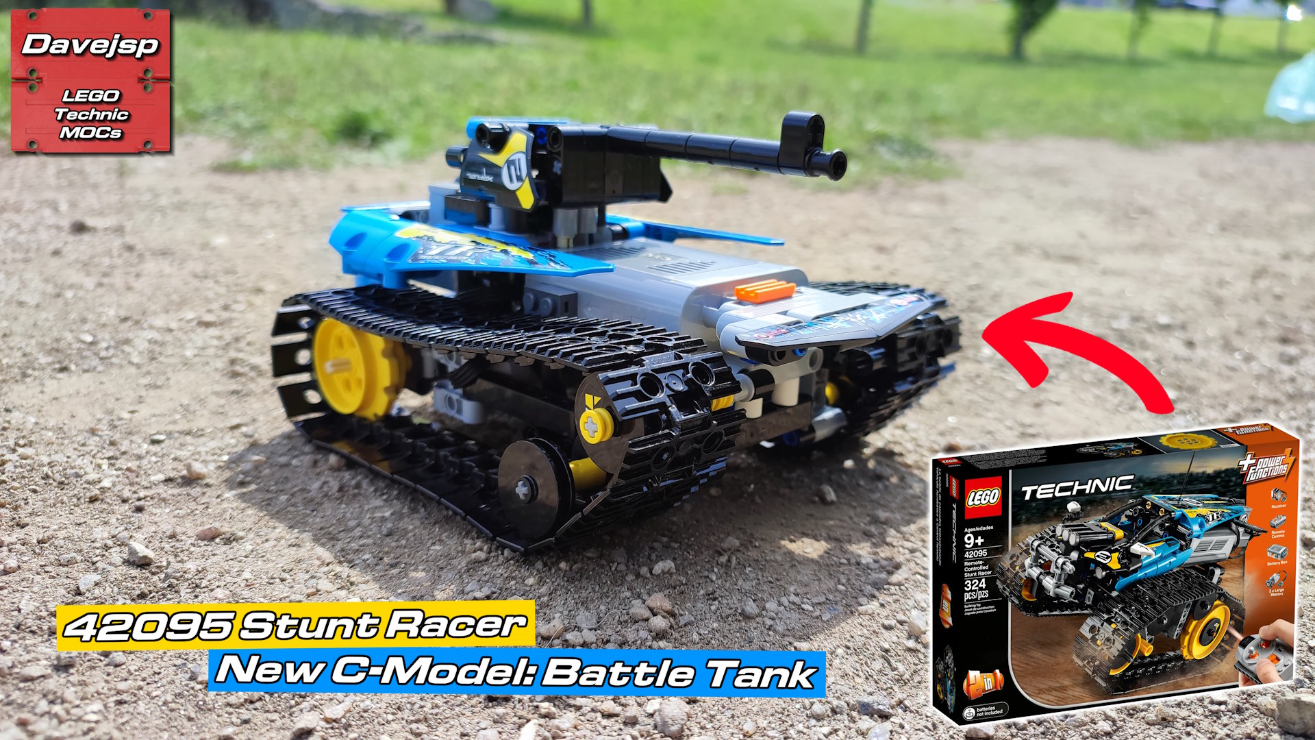 Distribuere Konkurrencedygtige En nat Battle Tank (42095 alternative model)
