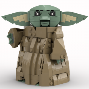 LEGO® instructions Grogu midifigure (fits the Mandalorian megafigure)
