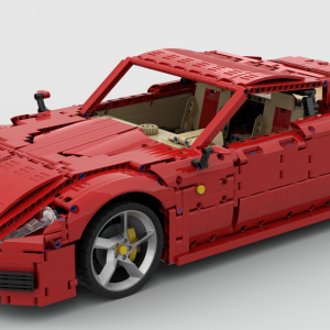 Instruction for Ferrari 599 scale 1:8