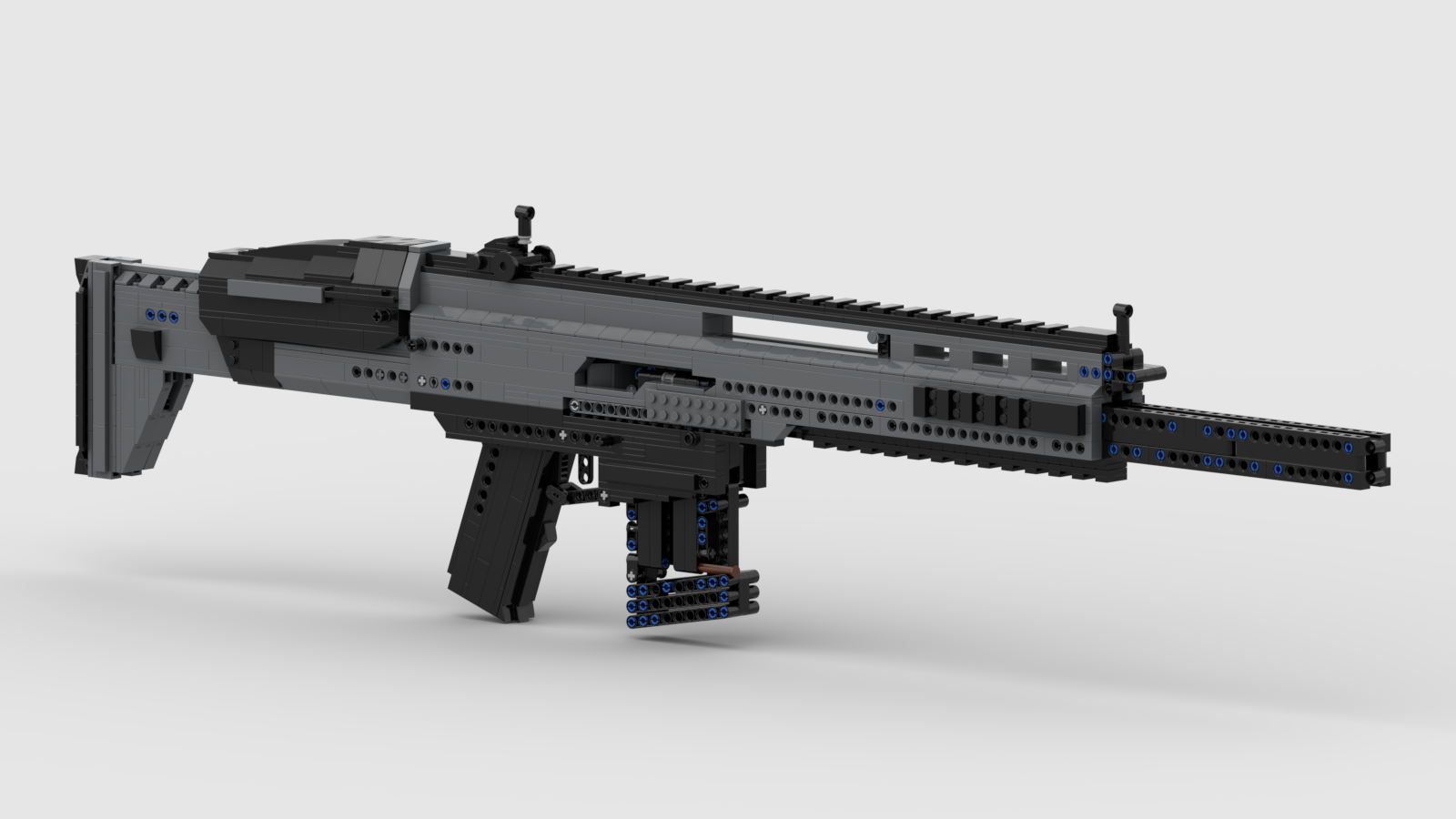 LEGO Scar H Shell Ejecting Assault Rifle Instructions