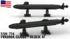 VIRGINIA CLASS Submarine – 1/300 Scale