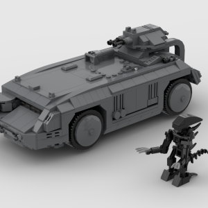 Brick_boss Alien M577 APC Tank