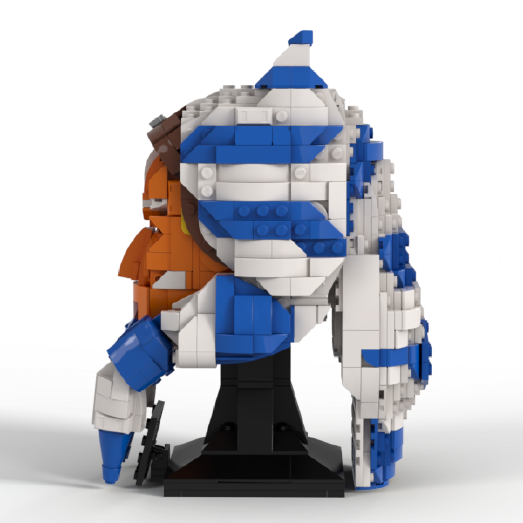 LEGO® instructions Ahsoka Tano Head Helmet Collection Style