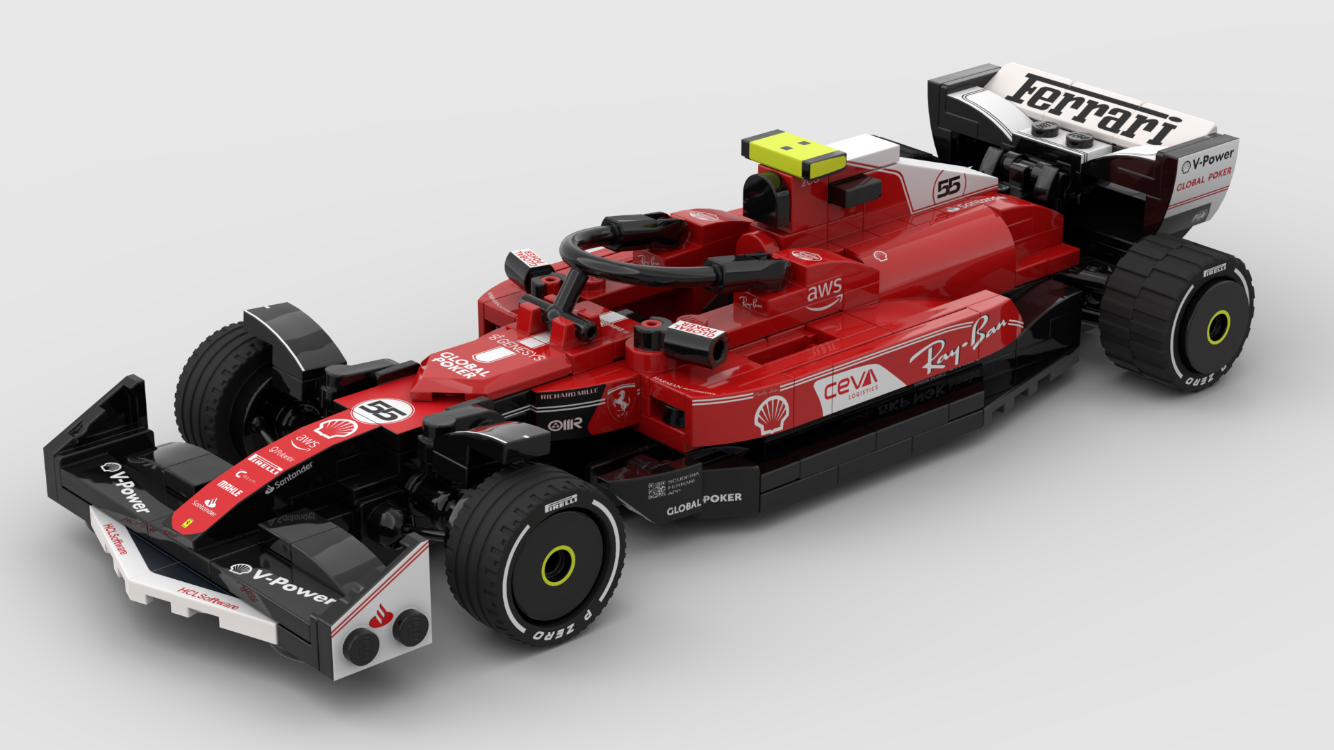 Lego® Instructions F1 Ferrari SF-23 - Las Vegas