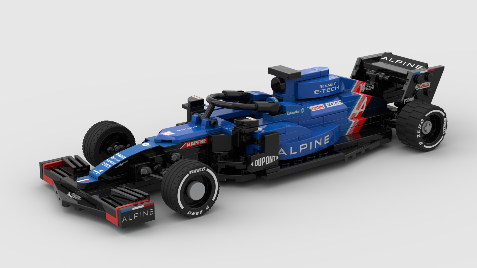 Lego® Instructions F1 Alpine A521