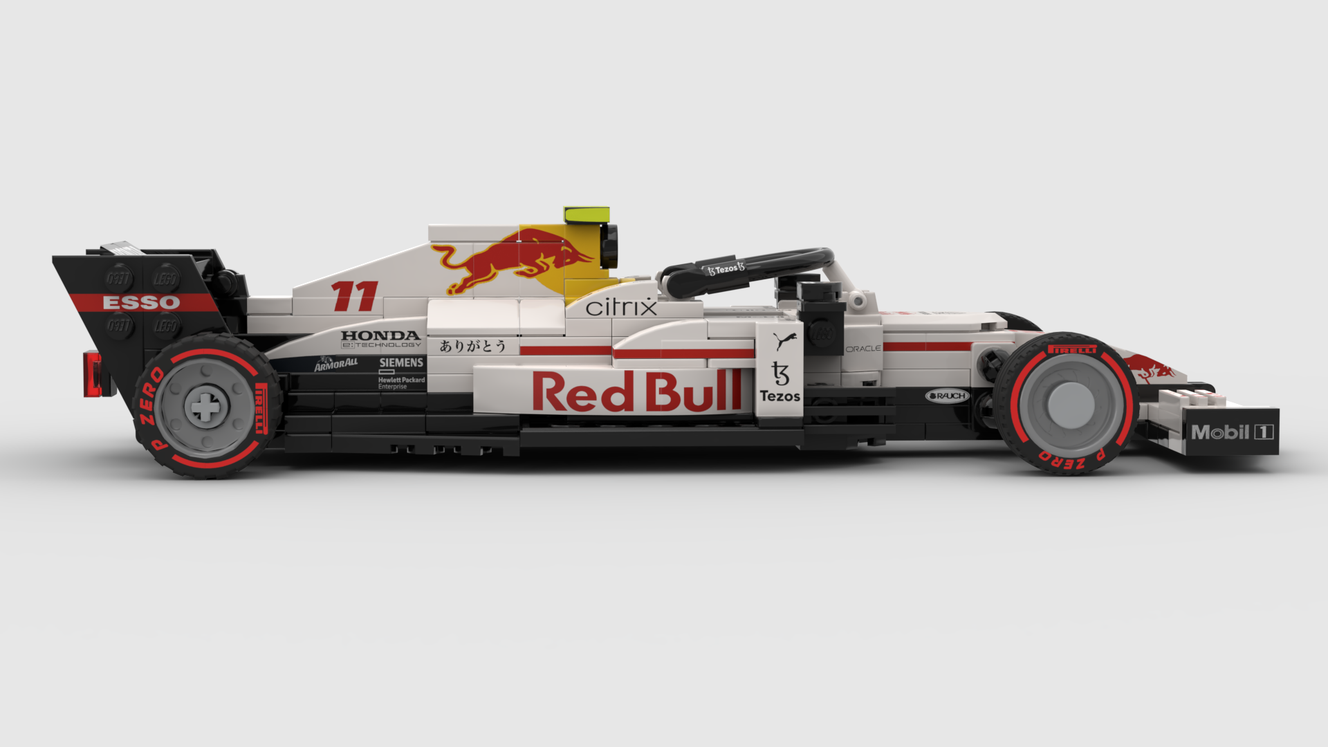 Oracle Red Bull Racing - The White Bull - Honda Livery - Turkish Grand Prix  - 2021 Art Print