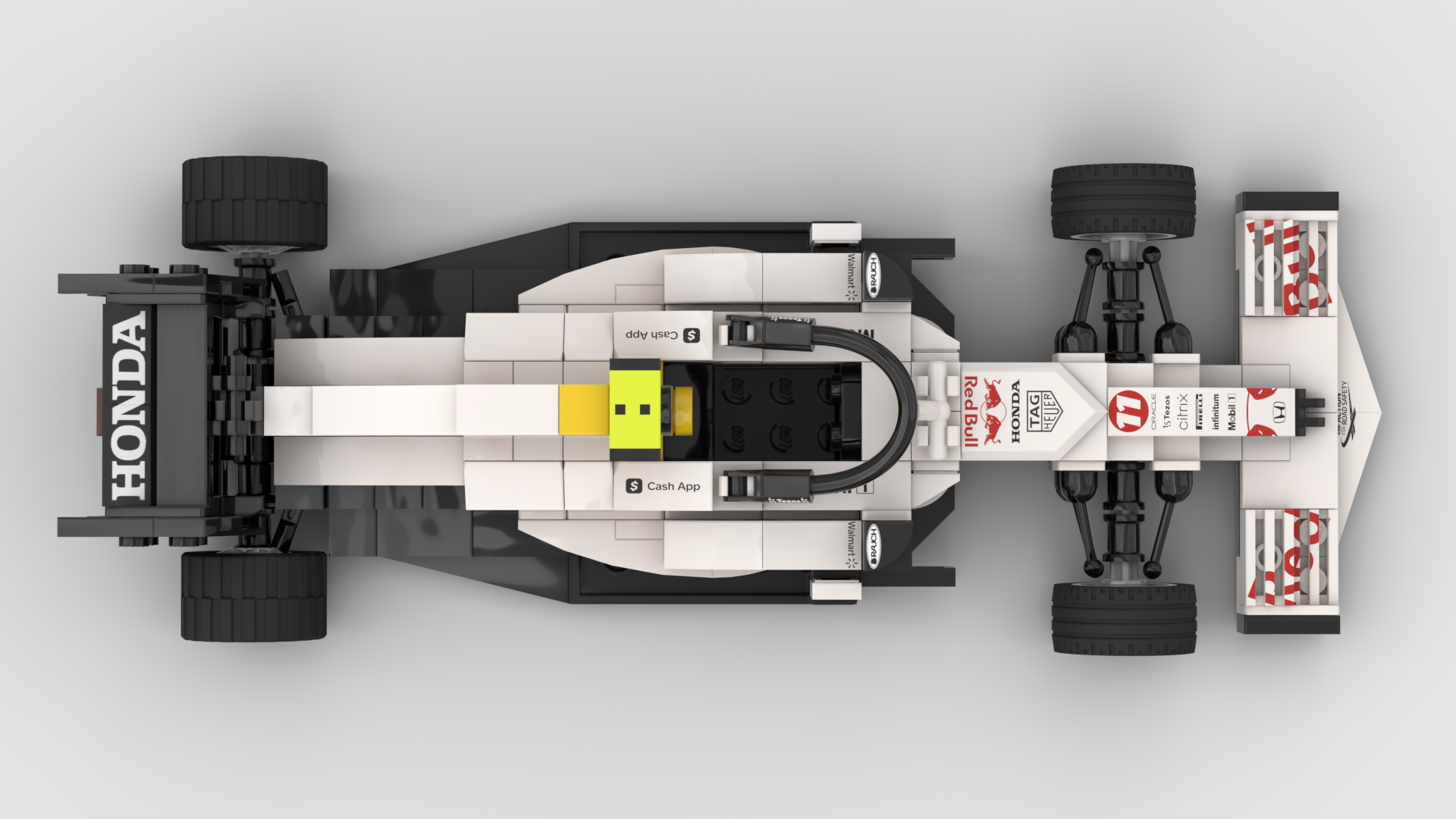 Oracle Red Bull Racing - The White Bull - Honda Livery - Turkish Grand Prix  - 2021 Art Print