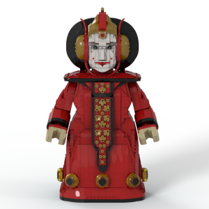 LEGO® instructions Padmé Amidala (Queen outfit) Megafigure