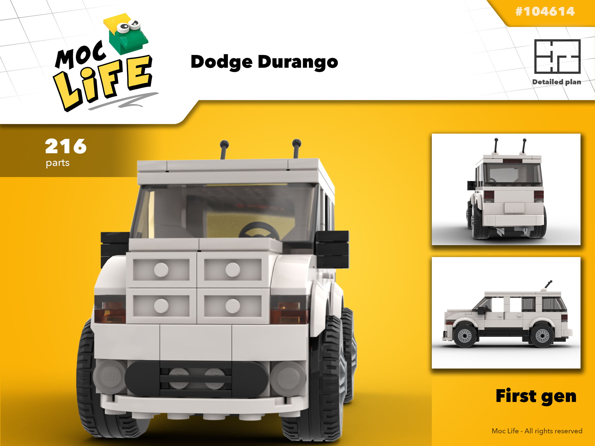 Lego dodge durango online