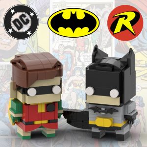 BRICKHEADZ - PACK BATMAN & ROBIN.
